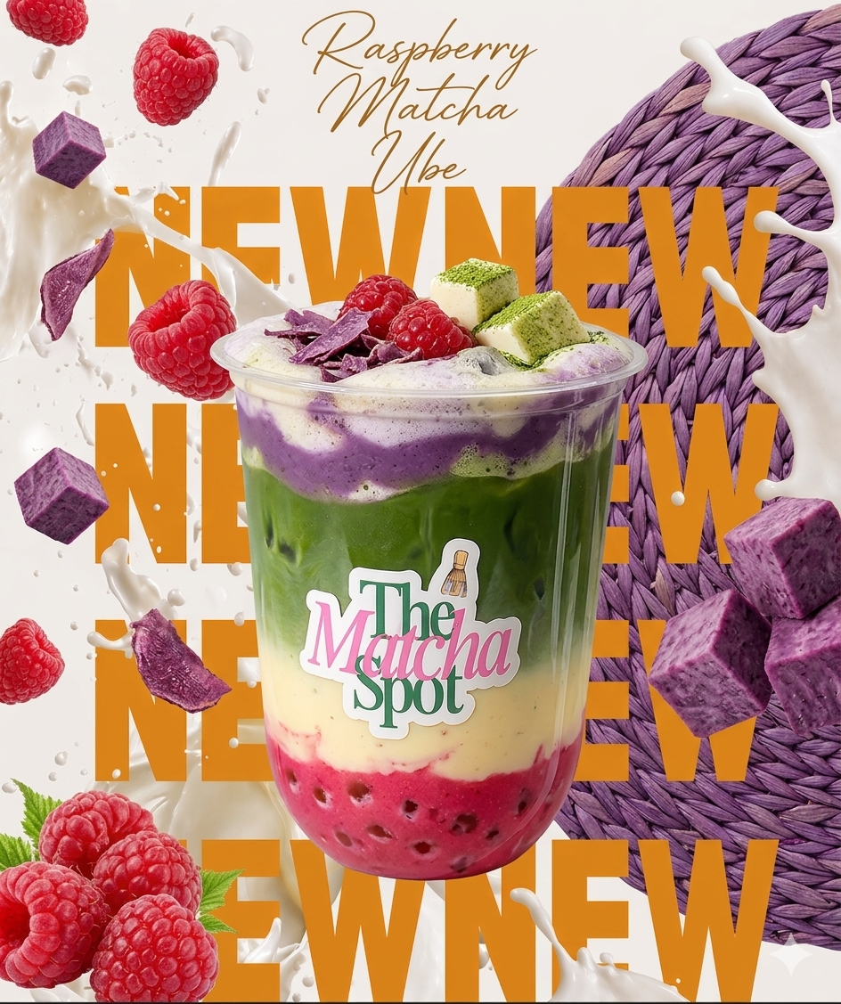 Strawberry Matcha Latte